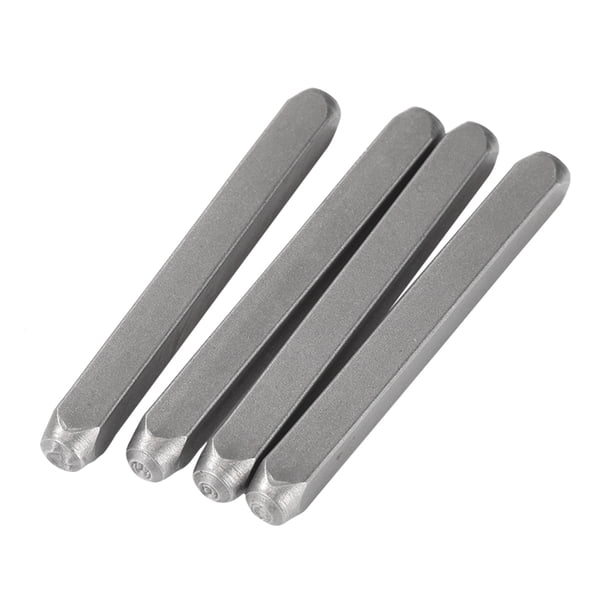 Kuymtek 4 Uds. Sellos Metal Punzón Brazalete en Blanco Molde (cara Sonriente)