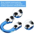 thumbnail image 5 of 3 Sets Archery Buckle Compound Bow Metal D Buckle Metal D Buckle Notch Buckle Release with Screwdriver for Hunting Accessories, 5 of 5