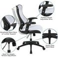 thumbnail image 5 of Scranton & Co High Back Executive Office Swivel Chair in White, 5 of 5