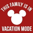 thumbnail image 2 of Junior's Mickey & Friends This Family Is in Vacation Mode  Graphic Tee, 2 of 3