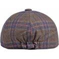 thumbnail image 4 of CoCopeaunts Beret Hats for Men 6 Panels Octagonal Newsboy Cap Retro Plaid Artist Painter Beret Hat Ivy Cap Autumn Winter Hat, 4 of 7