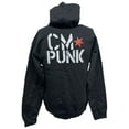 thumbnail image 5 of Return of CM Punk Blue Logo Black Pullover Hoody, 5 of 6