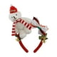 thumbnail image 1 of Peluquería navideña con tiras, diadema navideña para el carnaval, juego de rol Rojo blanco, 1 of 9