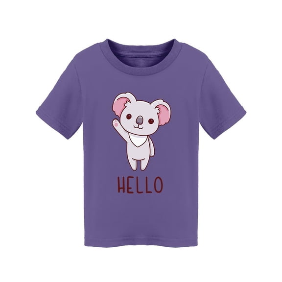 Koala Waving Paw T-Shirt Toddler -Image by Shutterstock,  2 Toddler