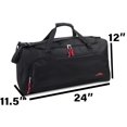 thumbnail image 4 of Bolsa de lona ligera Trailmaker de 55 litros, 24 pulgadas, negra, 4 of 6