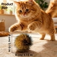 thumbnail image 3 of Catnip Toy Ball for Indoor Cats – Soft, Durable Washable Cat Ball for Exercise, Instincts, and Interactive Play, 3 of 6