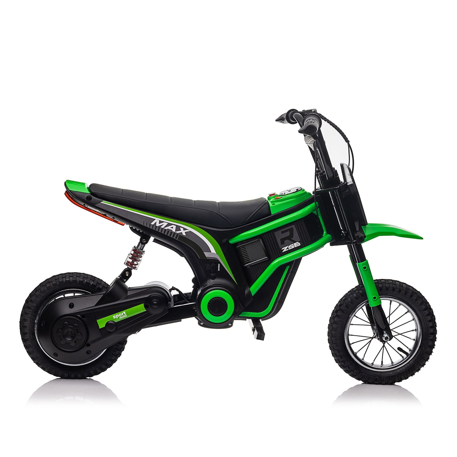 CIPACHO 24V Kids Ride On Toy Dirt Bike-XXL Large, Electric Motorcycle for 8-12, Speeds up to 14.29mph, Authentic Motocross Bike Geometry, Green CIPACHO 24V Kids Ride On Toy Dirt Bike-XXL Large, Electric Motorcycle for 8-12, Speeds up to 14.29mph, Authentic Motocross Bike Geometry, Green