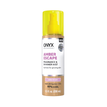 ONYX Professional® Hydrating Shimmer Hair and Body Mist, Amber Escape, 6.5 fl oz