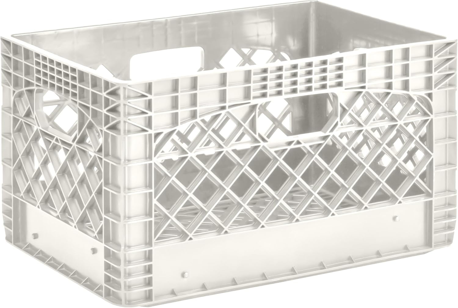 Gorilla Crate 24QT Milk Crate White