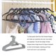 thumbnail image 4 of Naiovety Perchas para ropa de 10 piezas, estante de almacenamiento para ropa, organizador de secado de pantalones, accesorio de armario para Almacenamiento y organización del hogar Gris, 4 of 6