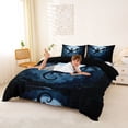 thumbnail image 2 of Metsweet Animal Dragon Bedding, Gothic Theme Duvet Cover Full, Blue Black,Black Reversible,3pcs,1 Duvet Cover and 2 Pillowcases, 2 of 6