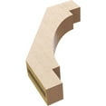 thumbnail image 6 of Ekena Millwork 3"W x 14"D x 18"H Merced Rough Cedar Woodgrain TimberThane Knee Brace, Primed, 6 of 6