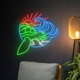 thumbnail image 3 of Handmadetneonsign Sea Turtle Neon Sign, Marine Turtle Led Sign, Ocean Turtle Led Light, Turtle Neon, 3 of 5