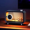 thumbnail image 5 of Altavoz Bluetooth Transparente DIY con Iluminación RGB Colorida, Subwoofer para Computadora, Audio de Escritorio, Pantalla de Alto Volumen, Reproducción AUX B, 5 of 5