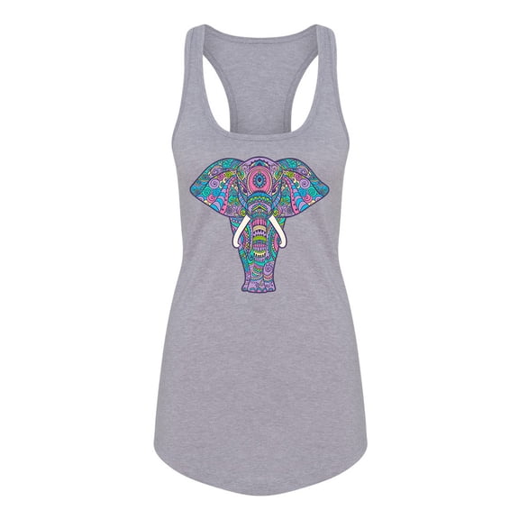 Beautiful Colorful Elephant Tank Women's -Image by Shutterstock