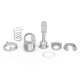 thumbnail image 4 of Lock Puerta Delantera Cilindro Cilindro Kit de Reparación Del Barril 1U0837167e Fit para 1998-2004, 4 of 7