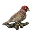 thumbnail image 4 of Colgador de Utensilios Pájaros reutilizables en una rama perfecl decoración Estante montado en la pared resina Marrón 125x4x9cm, 4 of 8