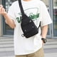 thumbnail image 1 of Bolsas de gimnasio expandibles, bolsas de viaje, gran capacidad, deportes y viajes de fin de semana, bolsa de pecho ligera al aire libre - Negro, 1 of 6
