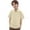 Beige, variant on Boys Shirts Kids Summer Clothes Children's Casual Solid Color Short Sleeved Lapel T Shirt Top