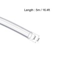 thumbnail image 2 of Uxcell Tubing Tube Air Hose Pipe for Pump Transfer Silicone Clear 1pcs 0.2'' x 0.28'', 2 of 5