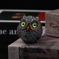 thumbnail image 3 of Estatua Búho Arte Artesanía en Miniatura Figura Lucky Owl Ornament Resin For Home Decoration, 3 of 9