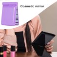 thumbnail image 1 of YAOMOBB Non-glaring Light Mirror Double sided Rectangle Portable LED Makeup Mirror Folding Lighted Travel Mirror with 1X Magnification for Purse (Pocket Size Handheld), 1 of 7
