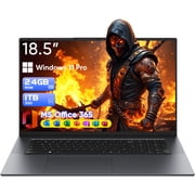 18.5 Laptop 24GB RAM 1TB SSD,Windows 11 Pro Notebook Computer,MS Office 365,Intel Core i3 Processor (up to 3.4 GHz),QHD Display