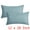 Blue, variant on Unique Bargains Set of 2 Soft Modern Geometric Pillow Cushion Cases Blue 18" x 18"