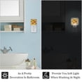 thumbnail image 5 of PhooArto Skull Pizza Pattern Plug in LED Night Light Auto Sensor Dusk to Dawn Decorative Night for Bedroom, Bathroom, Kitchen, Hallway, Stairs, Baby's Room, Energy Saving, 5 of 7