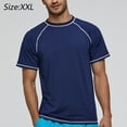 thumbnail image 2 of Men's short-sleeved loose sunscreen clothes UPF50+outdoor sports sunscreen clothes Men's surfing clothes Swimming clothes, 2 of 5