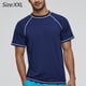 thumbnail image 2 of Ropa holgada de manga corta con protección solar para hombre UPF50 + ropa de protección solar para deportes al aire libre Ropa de surf para hombre Ropa de natación, 2 of 6