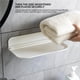 thumbnail image 4 of Toystoory Estante de almacenamiento montado en la pared del baño, estante para el hogar, organizador de batas plegable, soporte para teléfono Juegos de accesorios de baño L, 4 of 6