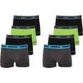 thumbnail image 2 of Tony Hawk Men's Boxer Briefs 8-PK Short Leg Trunk Athletic Cotton Stretch No Fly, 2 of 4
