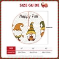 thumbnail image 2 of Lukts Happy Fall Print Color Life Christmas Tree Skirt, Winter Holiday Tree Mat Decoration ,Can be Used as A Shawl-30", 2 of 6