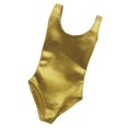 thumbnail image 1 of Body de leotardo sin mangas metálico brillante Baoblaze para figuras de 12 pulgadas color oro, 1 of 8