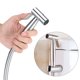 thumbnail image 3 of Juego de soporte Shattaf para ducha pulverizadora de bidé de acero inoxidable de mano + adaptador en T para inodoro, 3 of 8