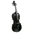 thumbnail image 4 of Ktaxon 4/4 Natural Wood Violin Kit for Beginners, Student, with Case, Rosin, Shoulder Rest, Bow, Strings, Black, 4 of 6
