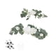 thumbnail image 1 of Guirnalda de rosas con flores artificiales, flores de seda colgantes, arreglos florales Blanco, 1 of 5
