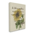 thumbnail image 2 of Stupell Industries Be Like A Sunflower Motivational Phrase Vintage Floral, 24 x 30,Design by Daphne Polselli, 2 of 5
