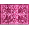 thumbnail image 1 of Ahgly Company Indoor Rectangle Oriental Pink Traditional Area Rugs, 2' x 3', 1 of 4