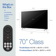 onn 70 Class 4K UHD Powered by VIZIO Smart Television, 70S4V1