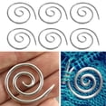thumbnail image 4 of 6x Agujas de tejer circulares de acero inoxidable Dia. Agujas de ganchillo de hilo de 5 cm para amantes y principiantes del hilo de tejer Macarena Agujas de tejer, 4 of 8