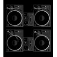thumbnail image 2 of 2 Turntables and Mixer Wall Mural by Wallmonkeys Peel and Stick Graphic (18 in H x 16 in W) WM281887, 2 of 4