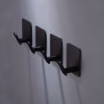 thumbnail image 2 of Maximize Your Space with 4pcs Stainless Steel Adhesive Hooks - Perfect for Hanging Clothes, Hats, Robes, Towels, and Coats in Your Bathroom or Kitchen, 2 of 5
