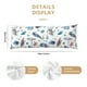 thumbnail image 3 of Balery Undersea Animals Funda Protectora para Almohada Corporal de Algodón Hipoalergénico con Cierre(55 x 21 pulgadas), Almohadas No Incluidas, 3 of 7