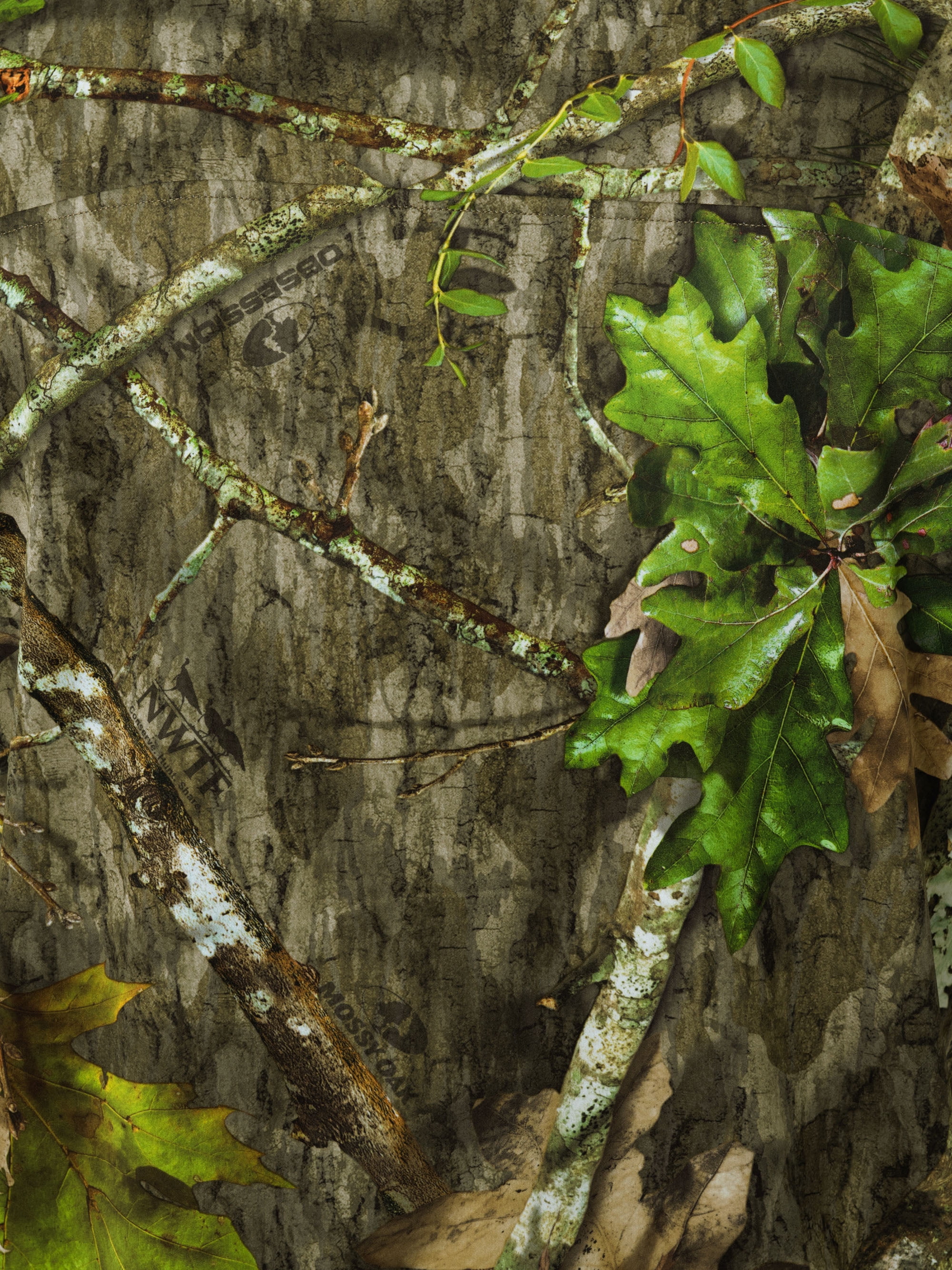 Mossy Oak Men's Full-zip Camo Turkey Hunting Hoodie