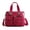 Red, variant on Tote Bag for Women, Tote Bag with Zipper Work Tote with Compartments Nurse Shoulder Hanbag for Travel, Gym