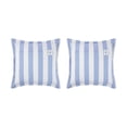 thumbnail image 4 of Lot de 2 Coussins à Rayures Bleu Anko, 4 of 6