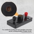 thumbnail image 4 of 10pcs Physics Screw Lamp Holder Plastic Lamp Base Electricity Teaching Aids, 4 of 9