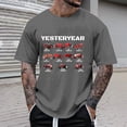 thumbnail image 2 of Mens Polo T-Shirt Patriotic Farm Tractor Short Sleeve Tnak Top for Men,Grey,3XL, 2 of 4